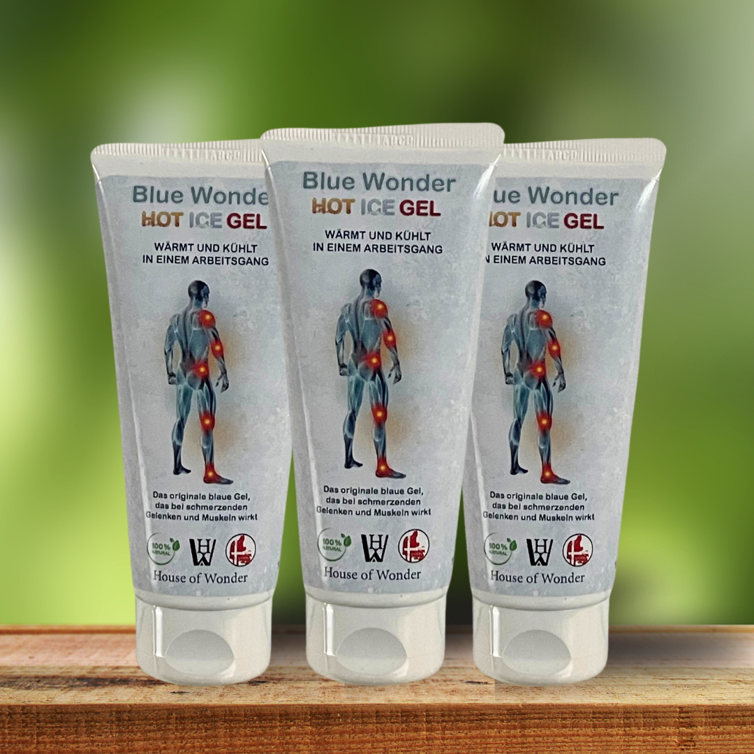 3x Blue Wonder 100ml